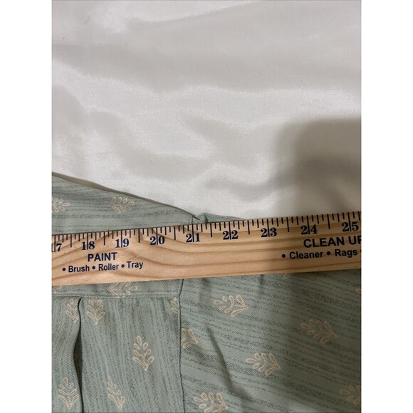 Tommy Bahama Silk Hawaiian Camp Shirt L Mint Green Floral Short Sleeve Button Up - Picture 14 of 16